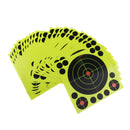 25 Sheet Shooting Paper Target 20x20cm Splatter Self-Adhesive Stickers with