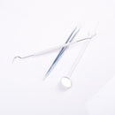 Dental Instruments Mouth Mirror Probe Tweezers Teeth Tooth Clean Hygiene LJ