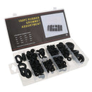 75pcs/set Thank You Red Label Stickers For Gift Cake Baking Sealing Hang Tag M&O