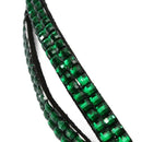Green Strap Lanyard Bling Rhinestone Crystal Custom for ID Badge Key Ring H