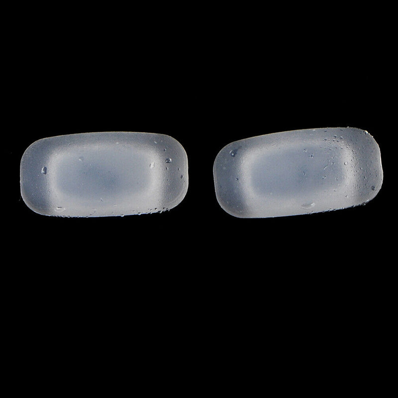 5 Pairs silicone eyeglass sunglasses glasses nose pads soft rectangle vision  Bj