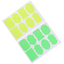 40pcs Colorful Chalkboard Board Spice Stickers Kitchen Jam Jar Organizers Label