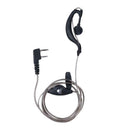2 PIN Earpiece Headset PTT MIC for BAOFENG UV5R for KENWOOD Etc.