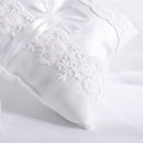 Embroidered Lace Ribbons Ring Pillow Cushion Wedding Decoration Supplies