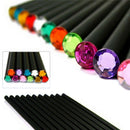 12x New  Pencil HB Diamond Color Pencil Stationery Cute Pencils Drawing Supplies
