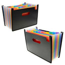 File Folder Organizer 12 24 Pockets Document Organizer Wrap and File Guides A2A5