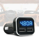 4.8A Intelligent Voltage Current Detection Dual Usb Fast Car Charger Adapte