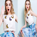 10PCS Embroidery Butterfly Sew Iron On Patch Badge Embroidered Dress Set Crafts