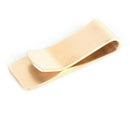 Fashion brass Money Clip Simple Dollar Cash ID Card Clamp E9T6