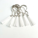 12X Shower Curtain Rings Balls Curtain Rings Stainless Steel Rings for Show C5P3