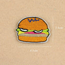Mini 8PC Donuts Fruit Embroidery Sew Iron On Patch Badge Clothes Fabric Applique