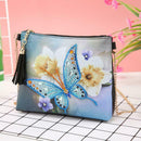 DIY Butterfly Special Shaped Diamond Painting Leather Chain Shoulder Bags
