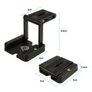 Multi-angle folding Z Flex Tilt Head Quick Release Plate&Ball Head Spirit Camera