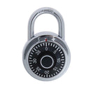 Hot Hardened Steel Shackle Dial Combination Luggage Locker Lock Padlock