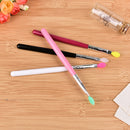 Makeup Silicone Head Brush Rhinestone Eye Shadow Eyebrow Lip Tool  ca MW%WSJCATO