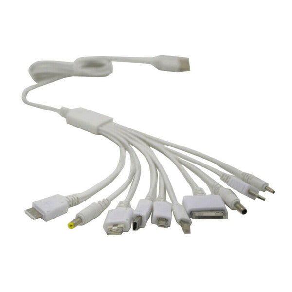 New 10in 1 USB Multi-Function USB Charger Cable Adapter for Cell Phone iPhone6ME