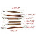6x Clay Sculpting Wax Carving Pottery DIY Tools Shapers Polymer Modeling Gift ME