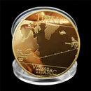 Titanic Ship  Collectible BTC Coin Collection Arts Bitcoin Gift Physical SP