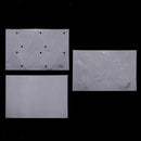 3 Sheets Precut Christmas Tree Snowflake Shape Shrink Films Shrinkable Paper