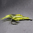 Fishing Lure Shrimp Simulation Prawn Fishy Smell Artificial Swimbait w/Hook