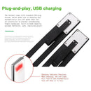 Dimmable LED Reading Book Light Mini Clip Night Light USB Rechargeable Lamp