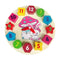 Wooden Rabbit Clock Building Blocks Digital Alarm Clock Toys Children Gifts