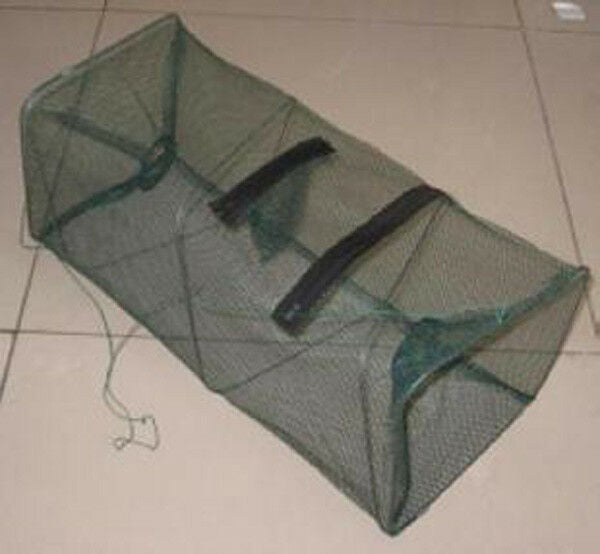 Hot Super Crab Crawdad Shrimp Fish Minnow Fishing Bait Trap Cast Net Cage liau