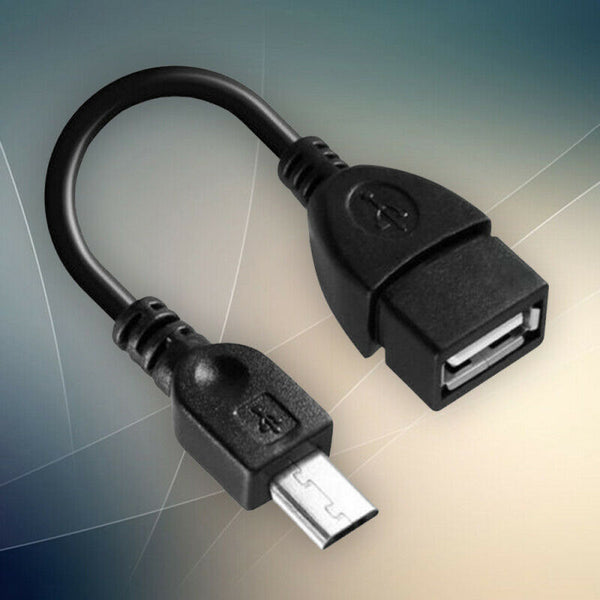 Micro USB Male host to USB Female OTG Adapter Cable For Android Tablet MZE NPX