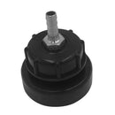 Plastic IBC TANK ADAPTER 3.2" Fine Thread Input x 1/2" Output Tank Connector