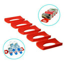 Beer Rack Storage Home Space Saving Universal Portable Silicone Cans Mats