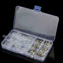 270 PCs Assorted insulated Electrical Wire Terminals Crimp Connectors Spade N1O9