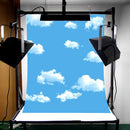 5x7FT Blue Sky Cloud vinyl Photography Backdrop Photo background Prop For S