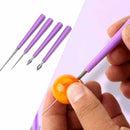4PCS DIY Diamond Glass Bead Reamer Burr Beading Set Tool Enlarger Hol A0I6
