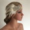 Retro Women Feather Headband Wedding Headdress  20s Flapper Costume