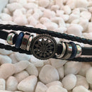 Top Fashion PU Retro Infinity Charm Wrap Men Women Bracelet Jewelry Punk StyleZ