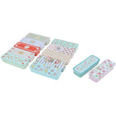 Rectangular Slide Cover Mini Iron Box Storage Pill Case Portable Tin Containe ly