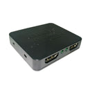 1 in 2 out HDMI Splitter TV Monitor 4K Audio Video Display Adapter Stripper