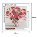 5D DIY Full Drill Diamond Painting Cross Stitch Embroidery Kit (Vase-k502)