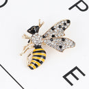Fashion Rhinestone Enamel Bee Insect Brooch Pin Scarf Corsage Jewelry Gif OZ