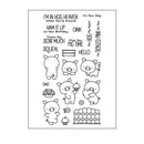 Birthday Pig Silicone Clear Stamp Cling Seal Scrapbook Embossing Album DIY Decor