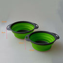 2 Collapsible Colander Foldable Kitchen Strainer For Fruits
