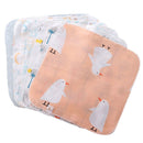 Square Towel Towel Cotton Gauze Cartoon Towel Children Bib Daily Hand Towel GPV