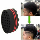 Magic Barber Sponge Hair Brush for Twists, Afros,Coils,Dreadlocks (1 pc)