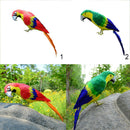 45cm Lifelike Perched Woodland Artificial Bird Yard Home Garden Decor
