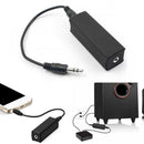 3.5mm Audio Cable Ground Loop Noise Isolator Signal Anti-jamming Filter