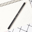 dual-ended builder uv & poly gel nail brush nylon hair flat pusher carving pen^i