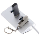Aluminum alloy 4-port USB3.0 high speed hub adapter Cable For PC Lapt%!