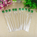 5PCS Clear Brush Cleaner For Baby Bottle Sippy Cup Drinking Straw_Clean