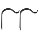 Wrought Iron Hanging Plants Wall Hooks Clothing Storage With Screws