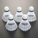 12 Pc/Set White Goose Feather Badminton Sport Shuttlecocks Training Ball B9C2